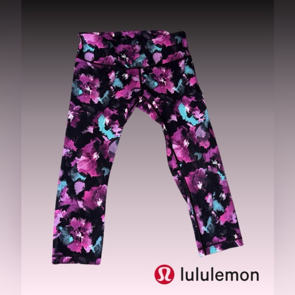 lululemon Wunder Under Crop III size 10 - Picture 2 of 5